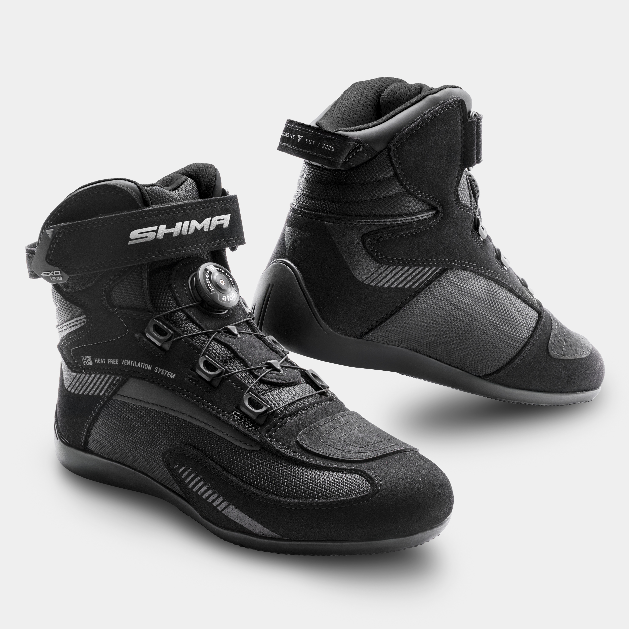 Мото боти SHIMA EXO BLACK/BLACK